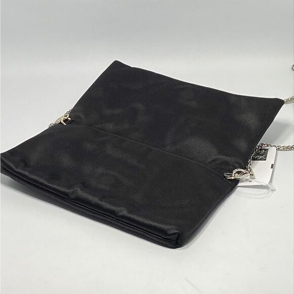 Jimmy Choo Titania Crystal Satin Clutch - Picture 6 of 12